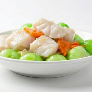 Fish and Baby Bok - Clear Garlic Sauce