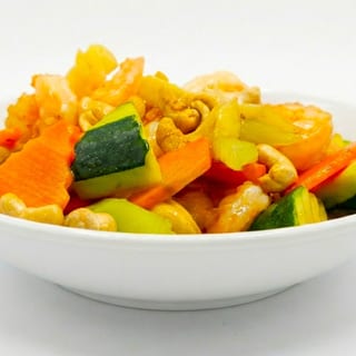Cashew Moon Prawns