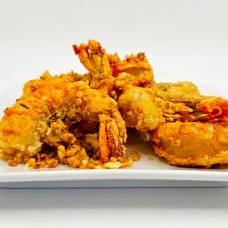 Garlic Tiger Prawns