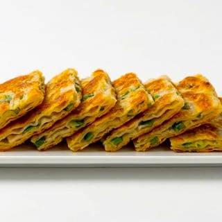 Onion Crepe Pancakes